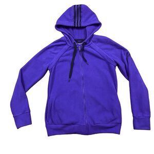 Retro Adidas Fleece Full Zip Hoodie
